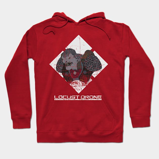 Gears of  War Locust Drone Hoodie by ahmedelsiddig